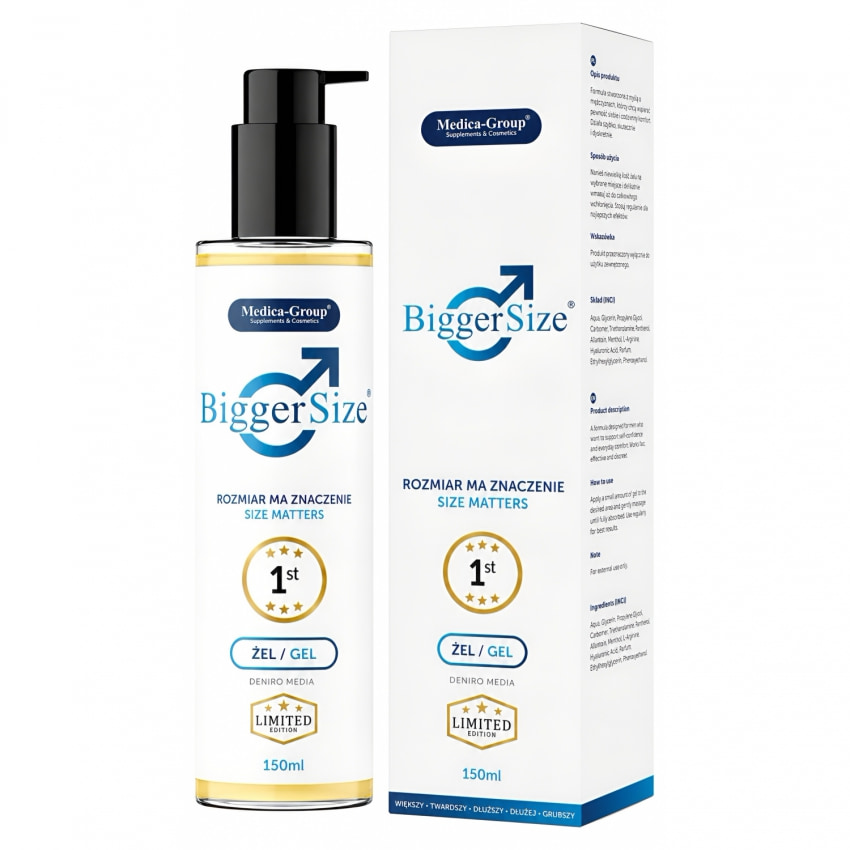 Biggersize Gel 150ml