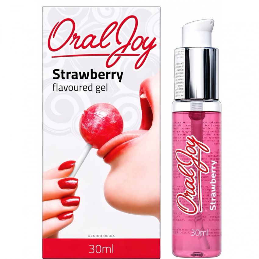 Gel Pentru Felatie Cu Aroma Capsuni 30 Ml