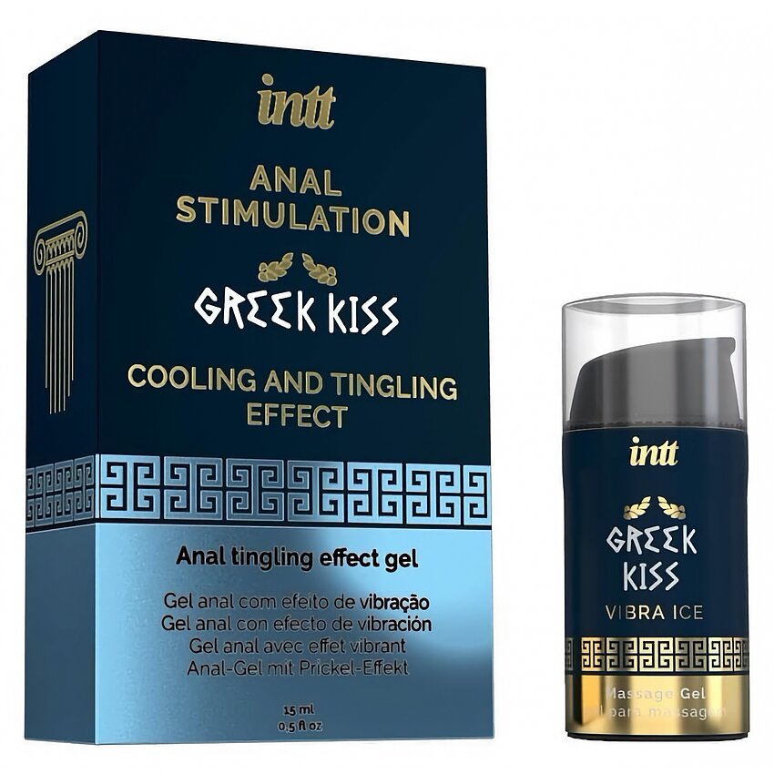 Gel Greek Kiss Relaxare Anala Efect Vibratie si Racire