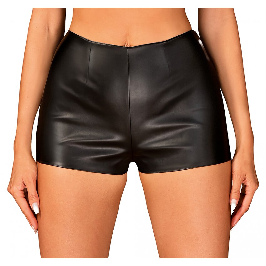 Short Obsessive Hermeza Negru