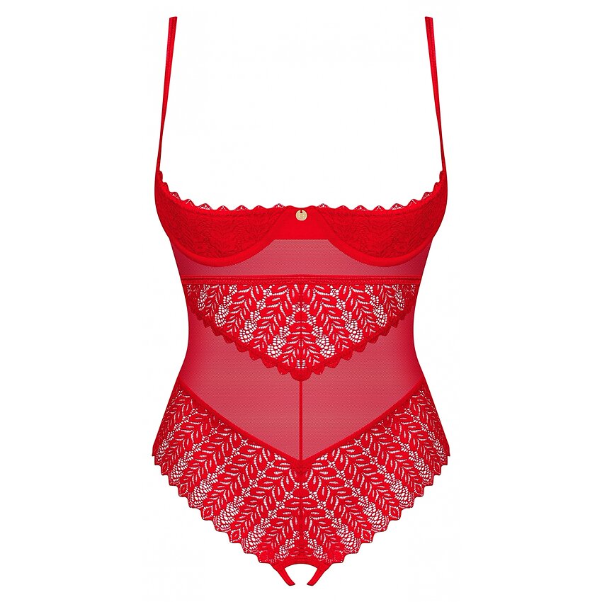 Body Obsessive Ingridia Decupat Rosu