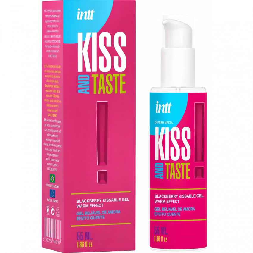 Gel Kissable Cu Aroma Mure Si Incalzitor