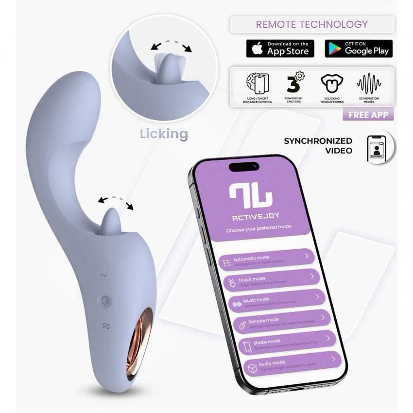 Vibrator Cu Limba Care Imita Linsul