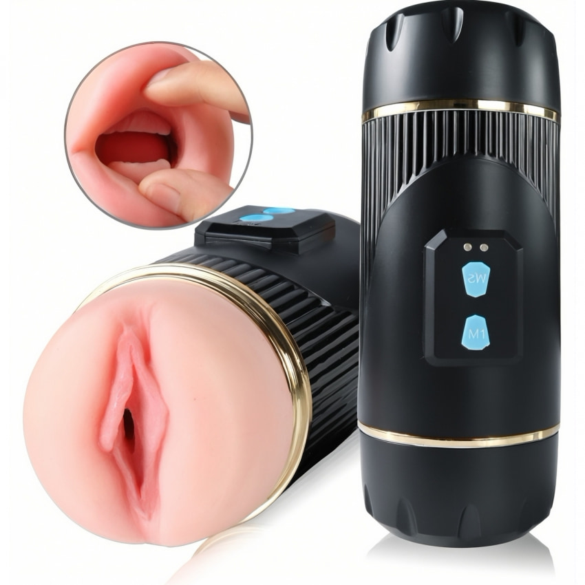 Masturbator Cu Doua Capete Gura Si Vagin