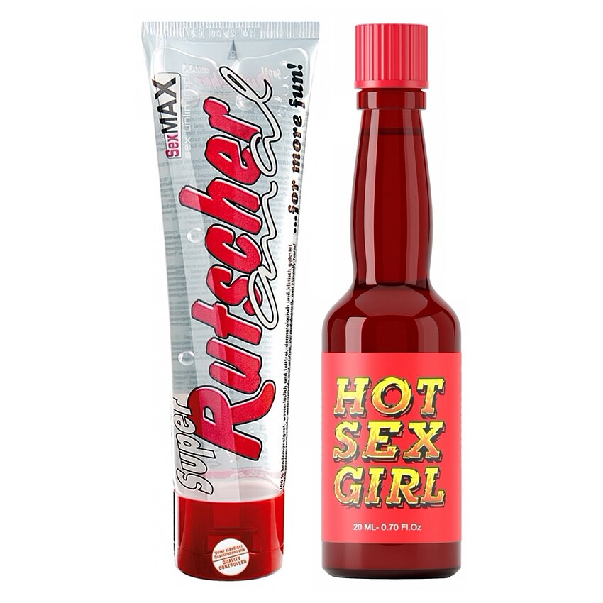 Pachet Hot Sex Girl + Lubrifiant Super Rutscher Anal