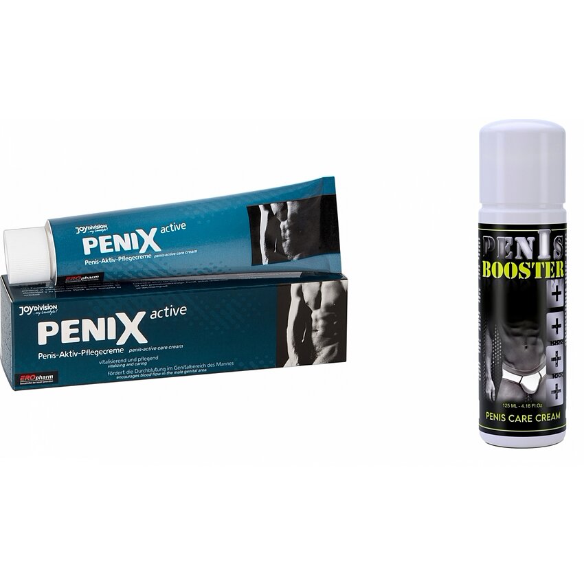 Pachet Crema Pentru Potenta Penis Booster + Crema Pentru Potenta Penix 75ml