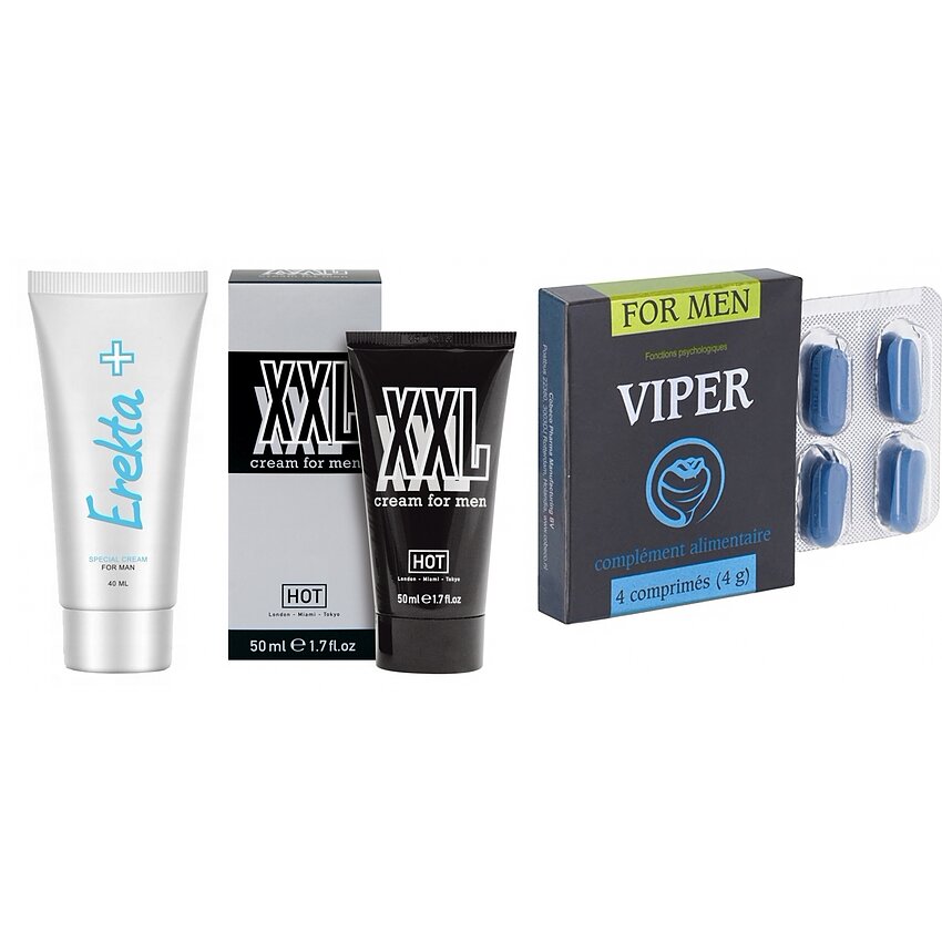 Pachet Putere Max: Kit pentru virilitate instantă