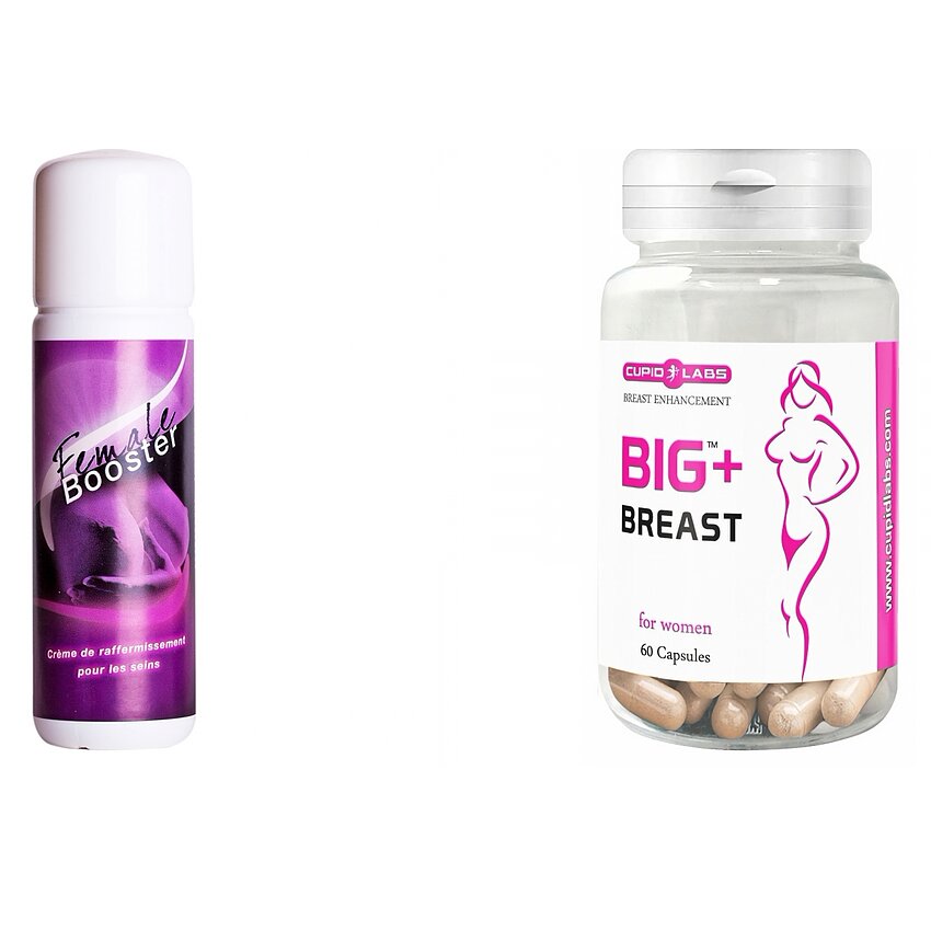 Pachet Crema Marire Sani Female Booster + Pastile Marirea Sanilor Big Breast 60buc