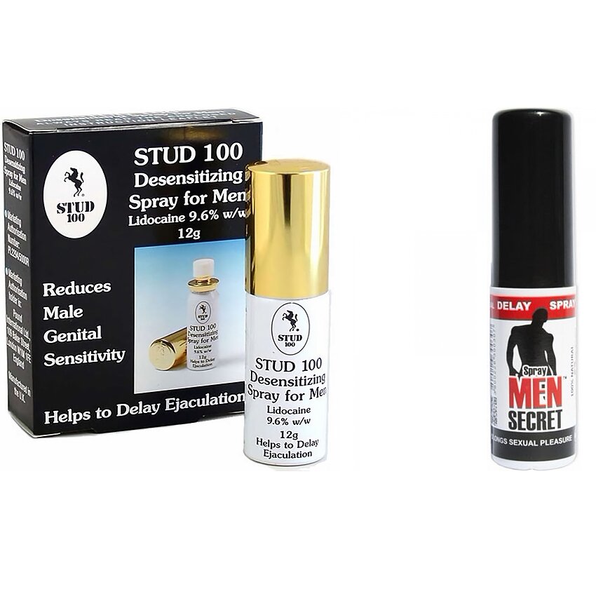 Pachet Spray Ejaculare Precoce Men Secret + Spray Stud 100 Original