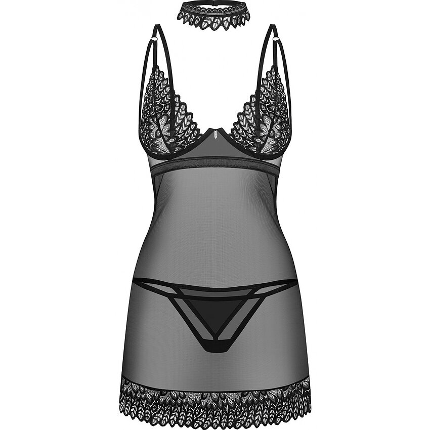 Chemise Obsessive Donarella Negru
