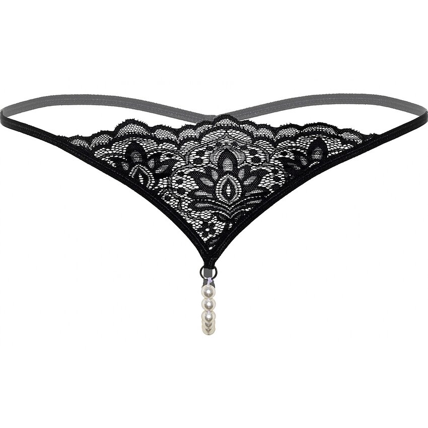 Chilot Daring Intimates Pearl Beaded Negru