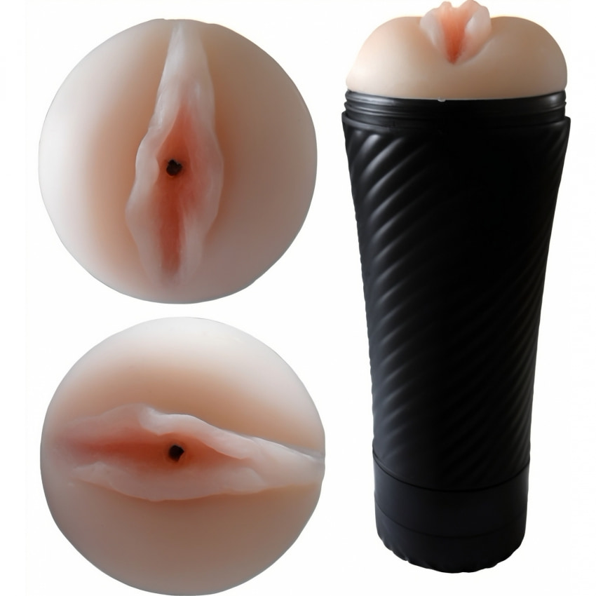Masturbator Masculin Vibratii Roz Natural