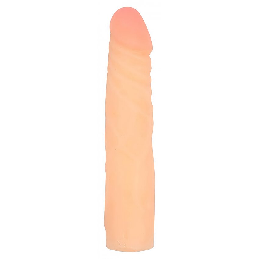 Dildo Realistic White Flexible Spine