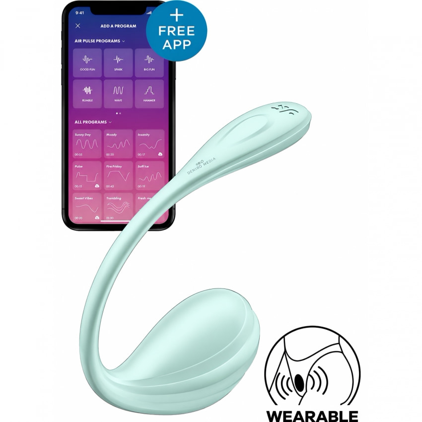 Vibrator Purtabil Pentru Cuplu Control Prin Aplicatie