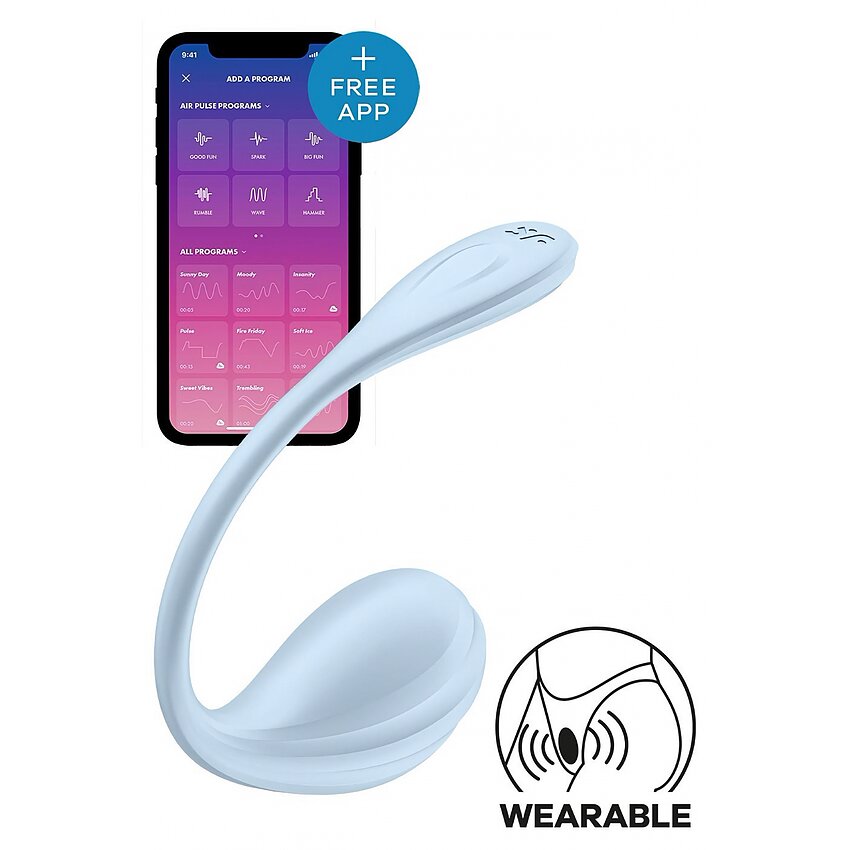 Satisfyer Smooth Petal Connect Vibrator Purtabil