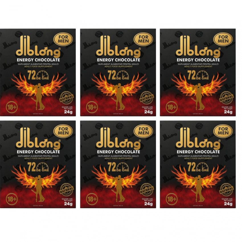 Ciocolata Afrodisiaca Pentru Barbati Diblong 24g