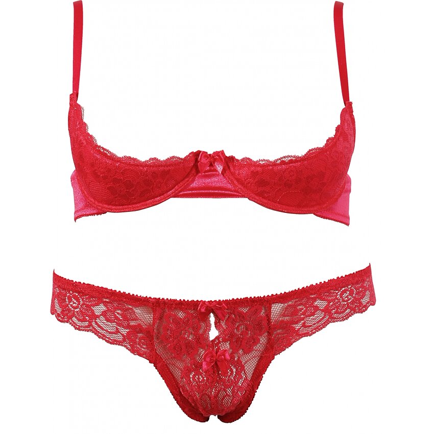 Set Cottelli Collection Demi Rosu