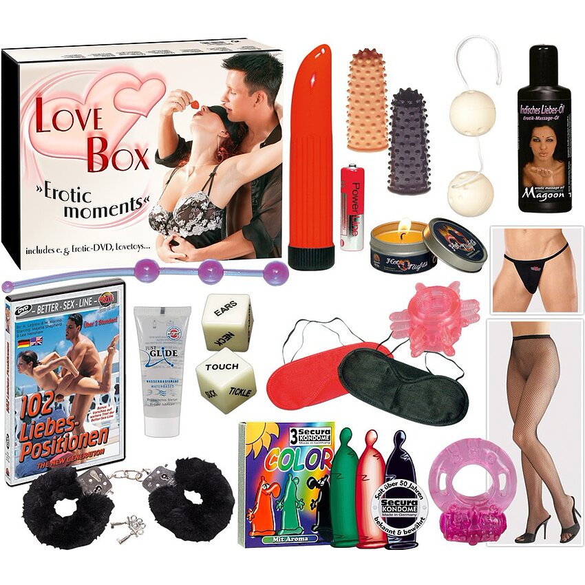 Cutie Love Box Cu Accesorii Sexuale