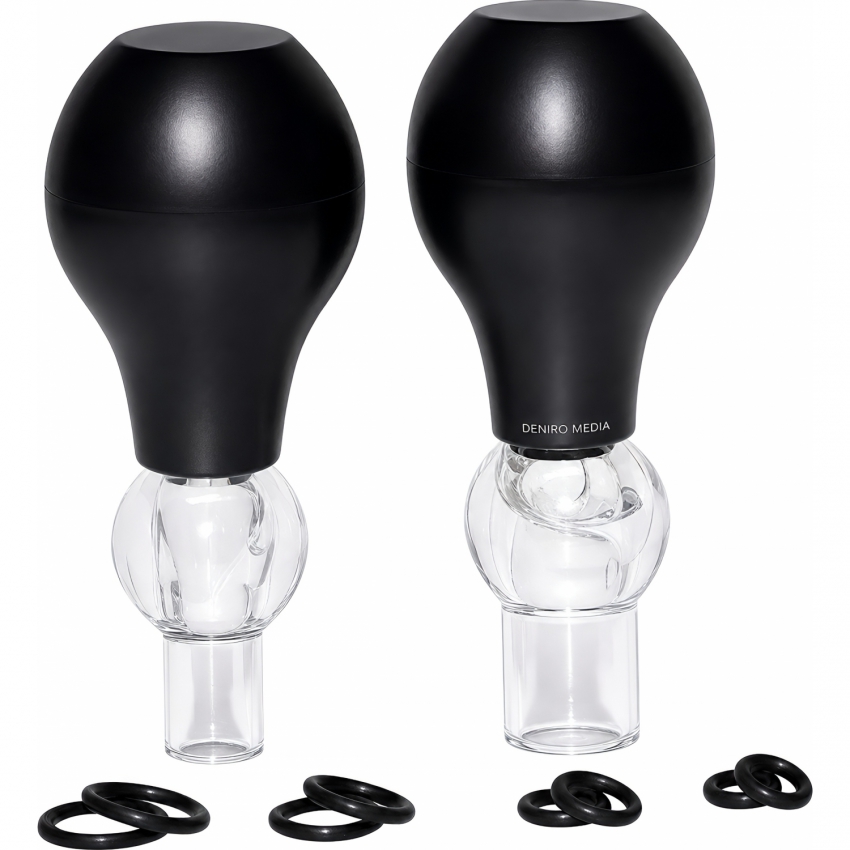 Set Pompa Pentru Sfarcuri Negru