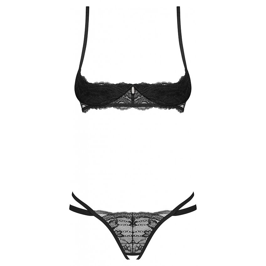 Set Obsessive Nutris Decupat Negru