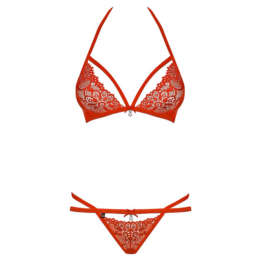 Set Obsessive 838-SET Roșu