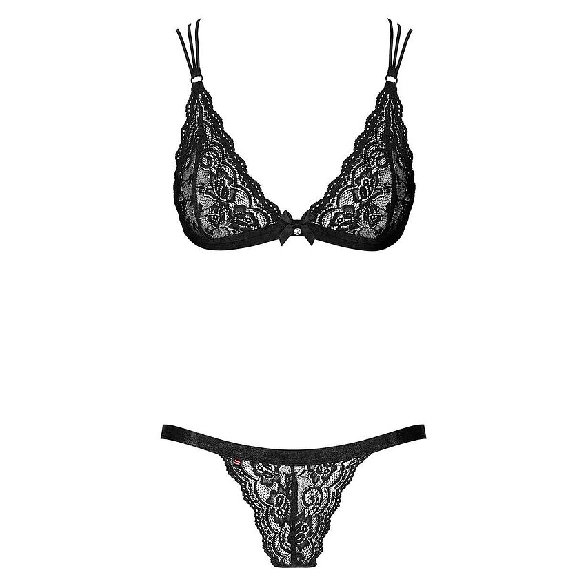 Set Obsessive 854-SET Negru