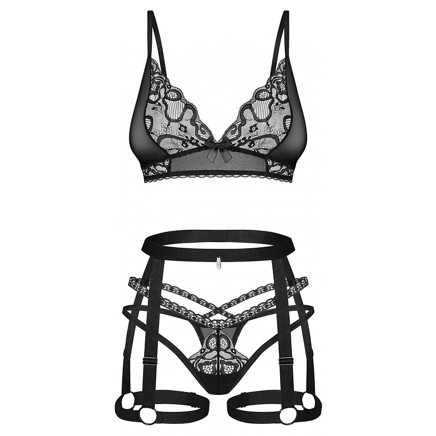 Set Obsessive Blomentis Negru