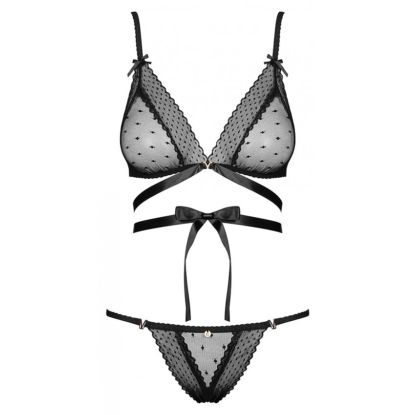 Set Obsessive Bowessa Negru