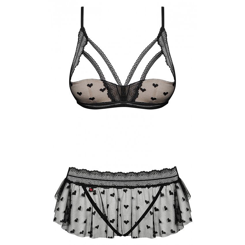 Set Obsessive Heartia Negru