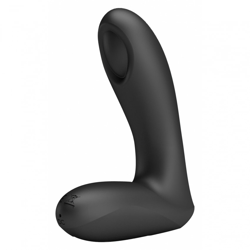 Stimulator Anal Reincarcabil Silicon Negru Usb