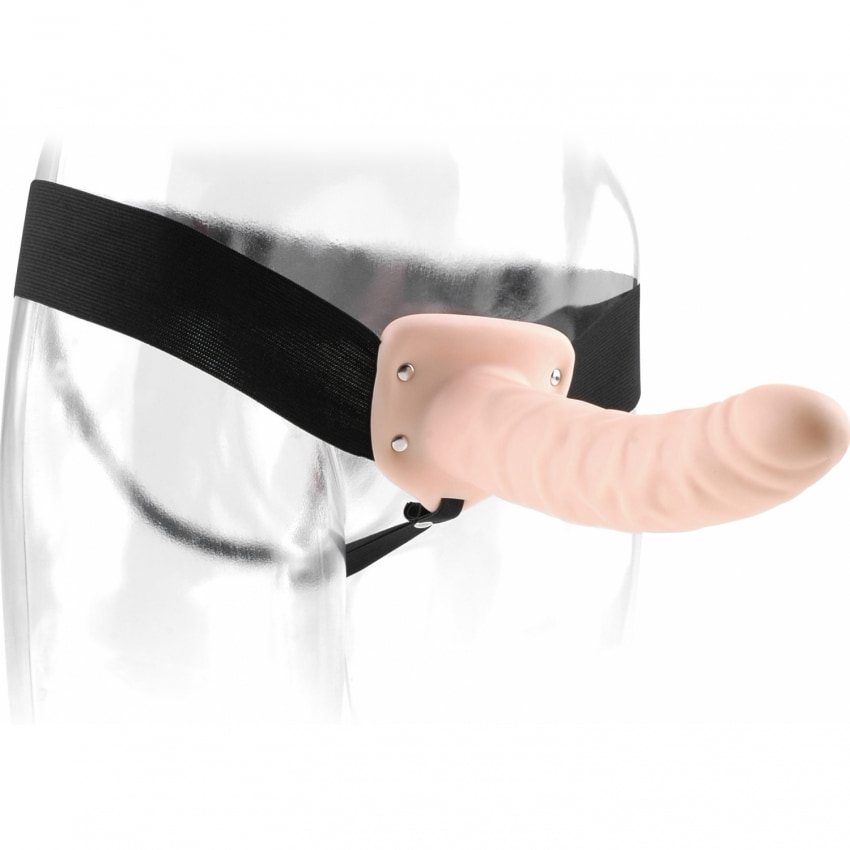 Strap On Hollow 8 Inch