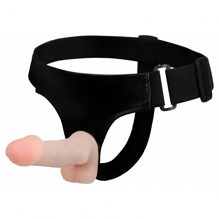 Set Strap-on Cu Dildo Pentru Cupluri Femei