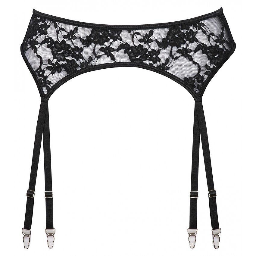 Suspender Belt Cottelli Collection So Nice Negru