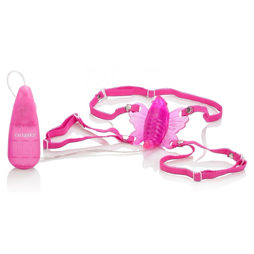 Vibrator Butterfly Roz Purtabil Sub Haine