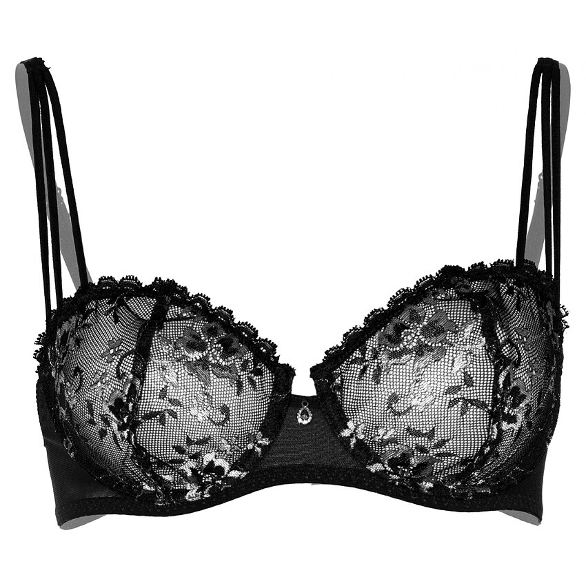 Sutien Daring Intimates Unlined Lace Negru