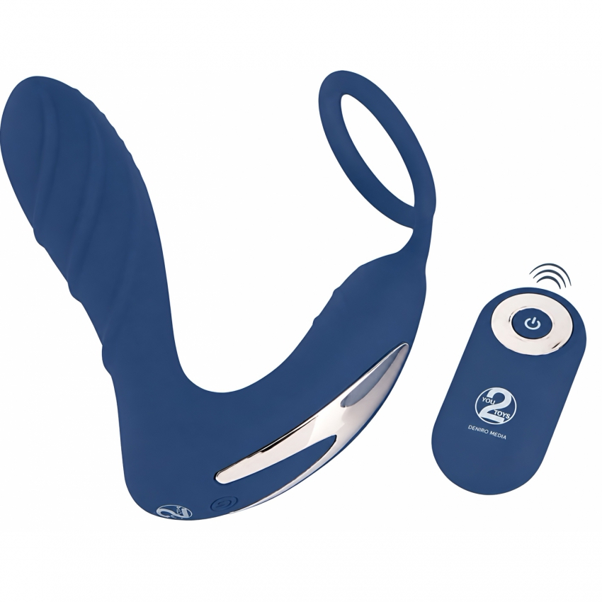 Inel Penis Cu Stimulator Perineu Reincarcabil Usb