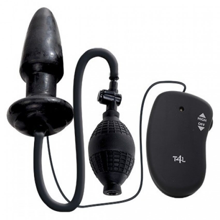 Vibrator Anal Cu Pompa Si Telecomanda
