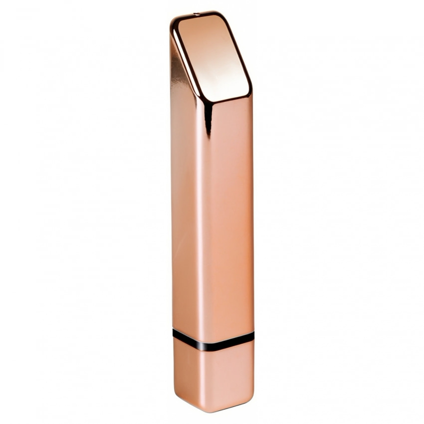Vibrator Discrect Tip Ruj Rose Auriu