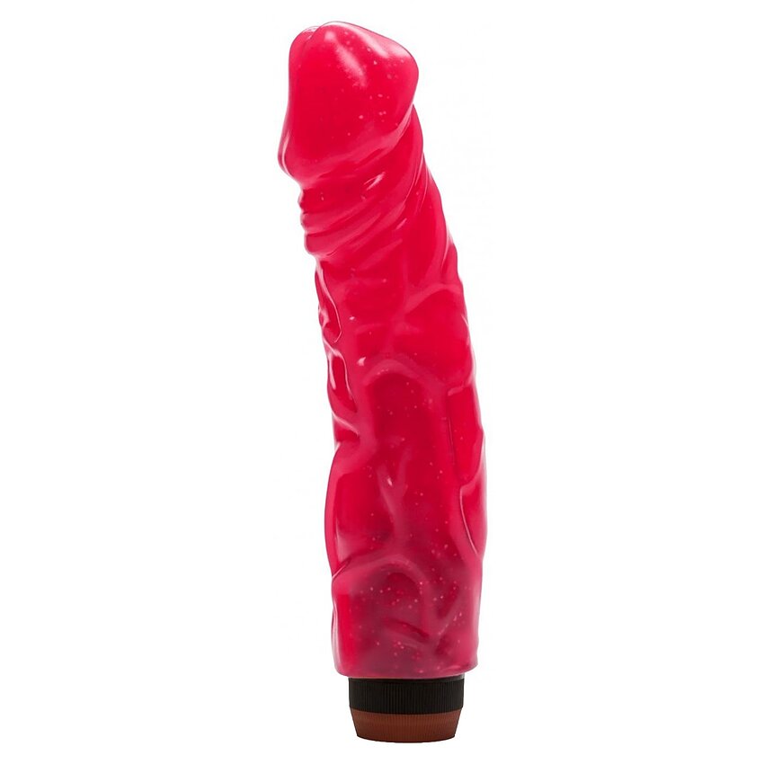 Vibrator Hot Pink Devils Penis Roz