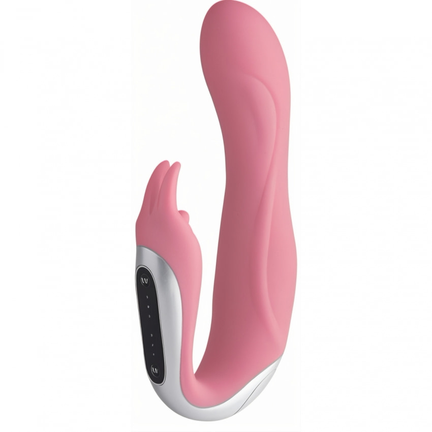 Vibrator Rabbit Cu Doua Motoare