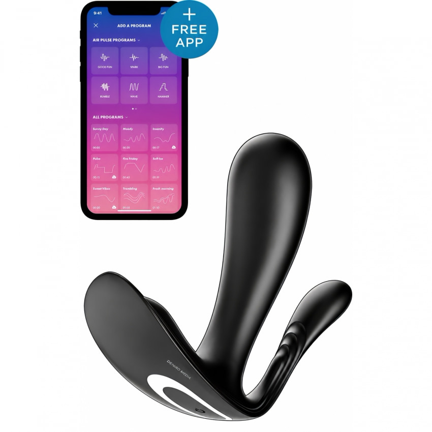 Vibrator Punctul G Top Secret Satisfyer Negru
