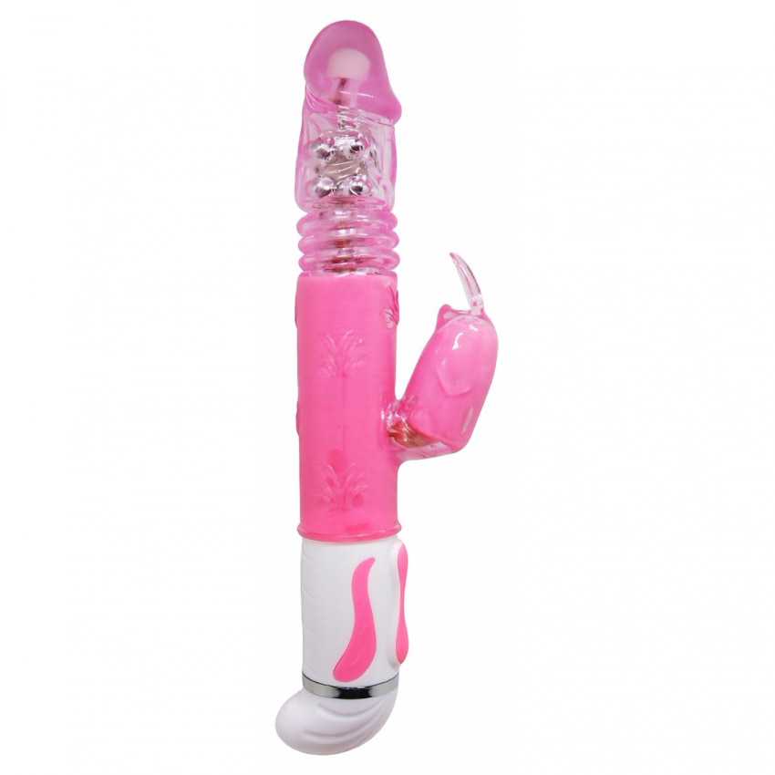 Vibrator Rabbit Cu Cap Realist Care Se Roteste