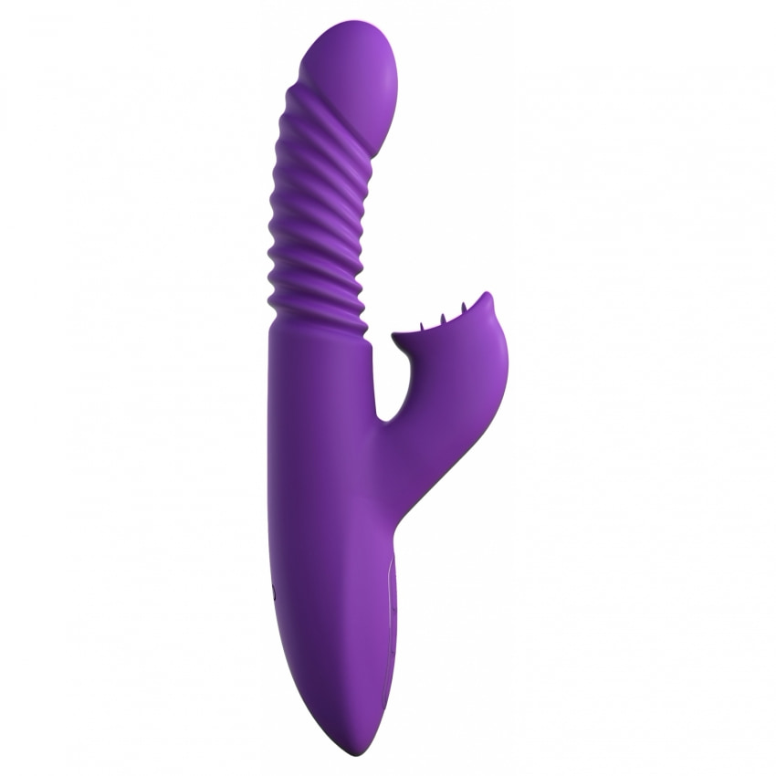 Vibrator Din Silicon Moale Cu Functie De Incalzire