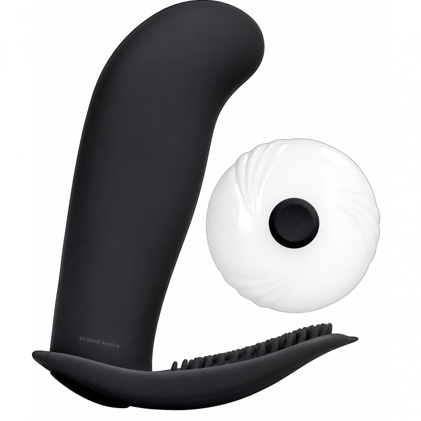 Vibrator Negru Wireless Cu Telecomanda