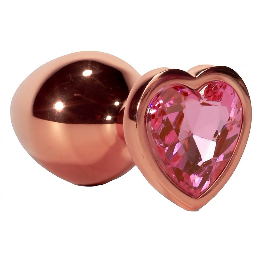 Anal Plug Secret Shine Heart L Auriu