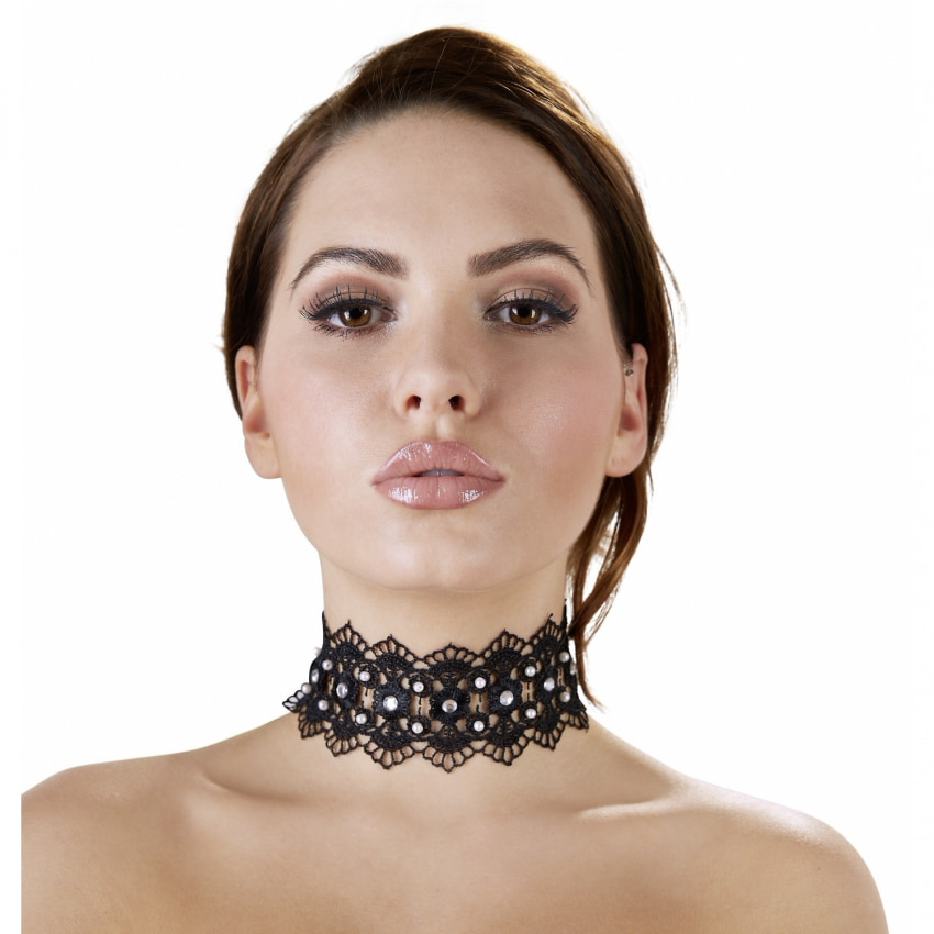 Choker Reglabil Cu Panglica Pentru Confort